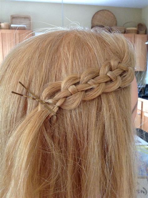 4 (four) strand slide up braid