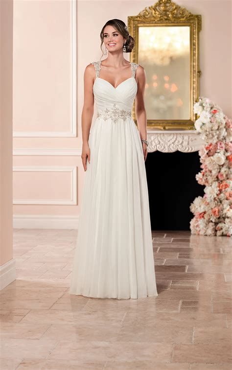 Romantic Wedding Dress with Keyhole Back | Stella York Wedding Dresses