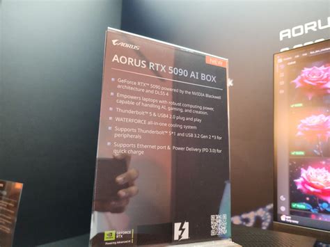 Gigabyte Unveils AORUS RTX 5090 AI Box: Powers Laptops Through Blazing ...