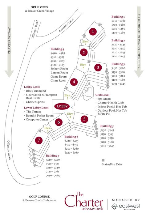 Map - The Charter at Beaver Creek
