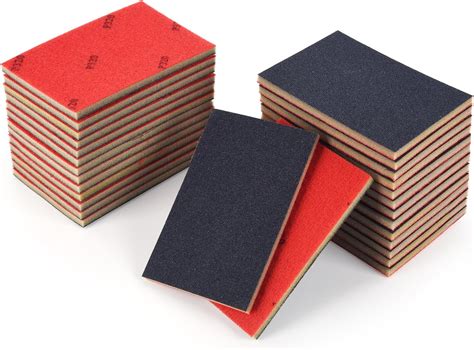 Sanding Sponges, 28-Piece Sanding Sponges Set, 180-3000 Grit, Flexible ...