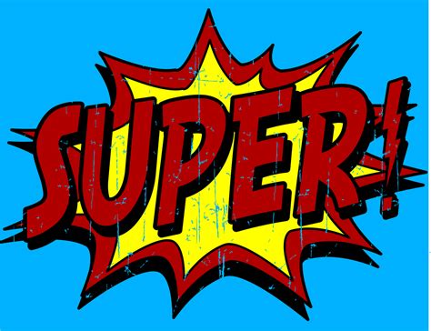Superhero words clip art 4 - WikiClipArt