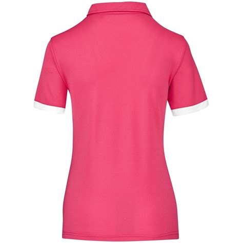 Ladies Contest Golf Shirt - Pink | Go Custom