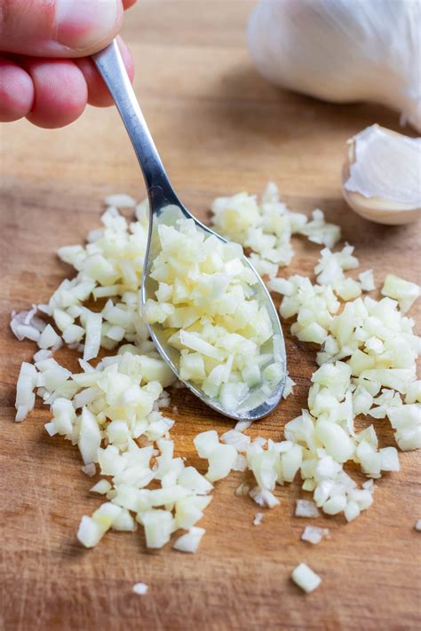 Cloves Of Garlic Minced