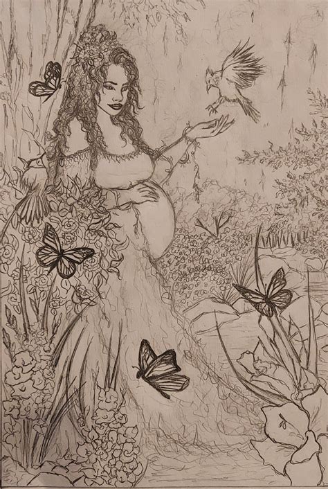 Mother Nature Drawings