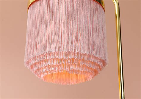 Warm Nordic - Fringe / Floor Lamp - Floor lamp - Pale Pink