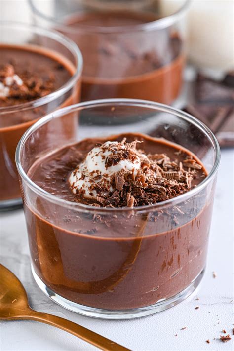 3 Ingredient Sugar Free Chocolate Pudding {High Protein}