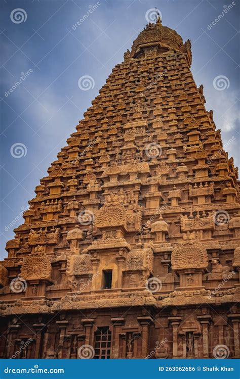 Tanjore Big Temple or Brihadeshwara Temple Was Built by King Raja Raja Cholan in Thanjavur ...