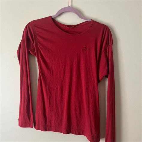 Vivienne Westwood Women's Red Shirt | Depop