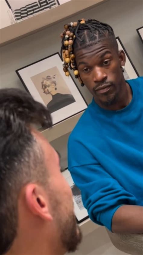 In Photos: Jimmy Butler seen rocking new hairstyle after surprising ...