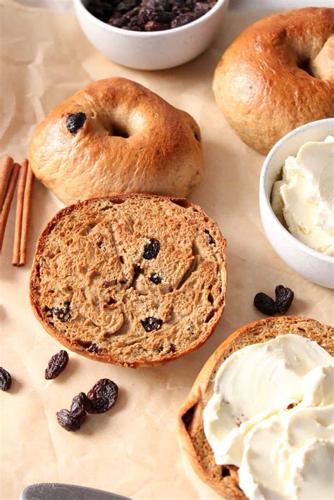 Cinnamon Raisin Bagels - The Midwest Kitchen Blog