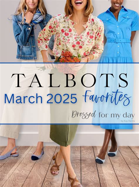 My Talbots March 2025 Favorites - Dressed for My Day