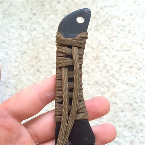 Paracord Knife Handle : 4 Steps - Instructables