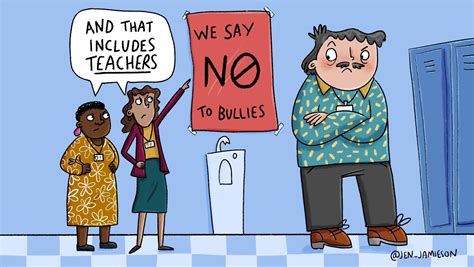 Standing Up To Bullies Cartoon