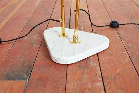 Italian Two Head Floor Lamp For Sale at 1stDibs