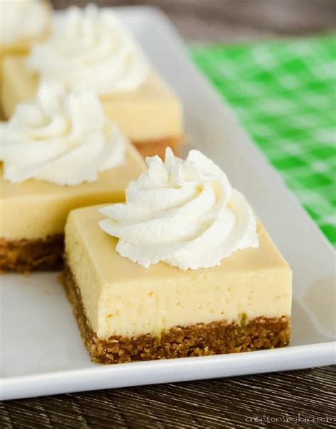Irresistible Key Lime Pie Bars - Creations by Kara