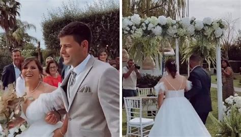 Entrada da Noiva! As primeiras imagens do casamento de Noélia Pereira