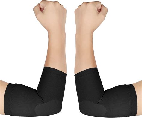 Amazon.com: TOFLY® Elbow Compression Sleeves for Unisex, 20-30 mmHg ...