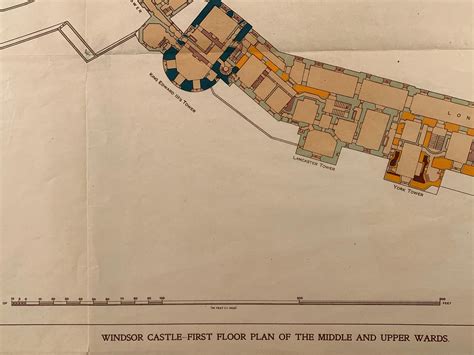Sir W. H. St John Hope - Historic Windsor Castle Ground Floor Plan at ...