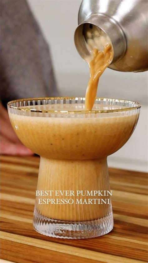 This pumpkin espresso martini recipe is the perfect fall cocktail ...