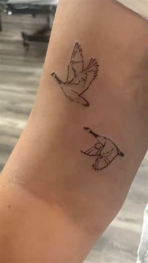 wild geese- mary oliver | Goose tattoo, Little tattoos, Pretty tattoos