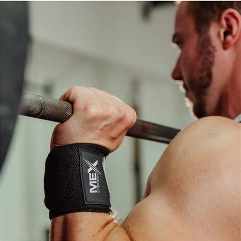 Black Wrist Wraps - 18” Black Weightlifting Support
