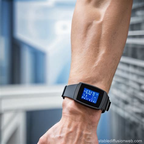 Wearable AI Health Monitoring System | Stable Diffusion Online