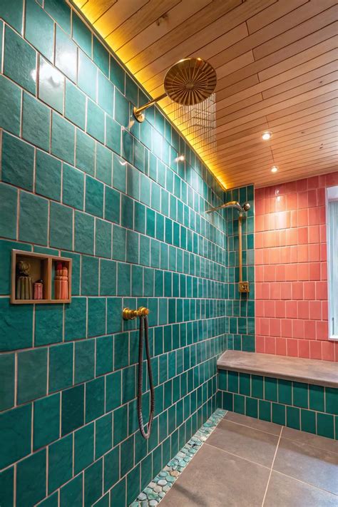 16+ Inspiring Shower Ceiling Tile Ideas - Vervilla