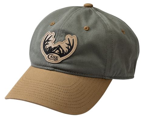 Case XX Antler Logo Olive Green Hat | Red Hill Cutlery