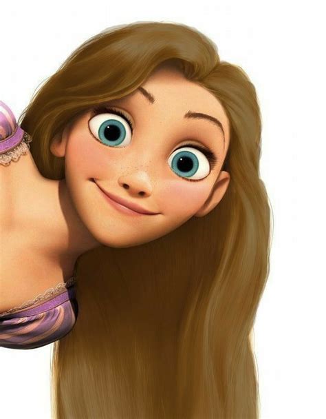 Tangled | Rapunzel long hair, Brown hair blue eyes, Brown hair disney ...
