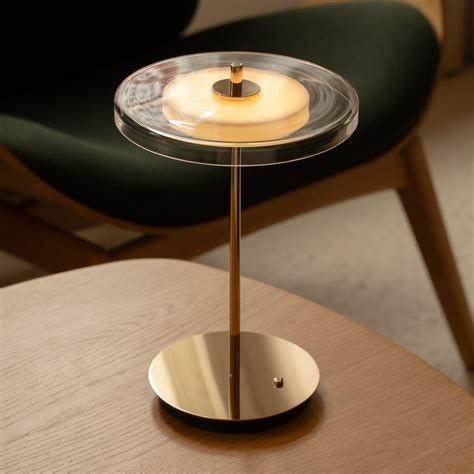 UMAGE LED-Akkulampe Asteria MOVE messing poliert Glas/Metall ...