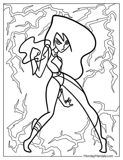 20 Kim Possible Coloring Pages (Free PDF Printables)