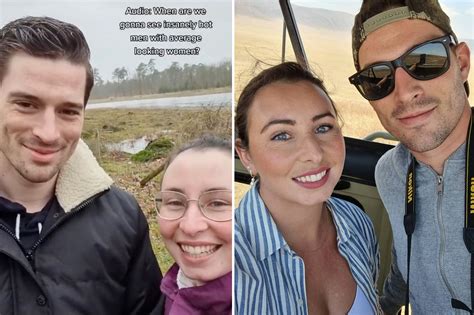 My husband is way hotter than me — people ask if I'm bothered by it