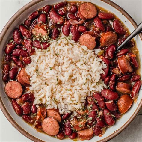 Slow Cooker Red Beans and Rice - Little Spoon Farm