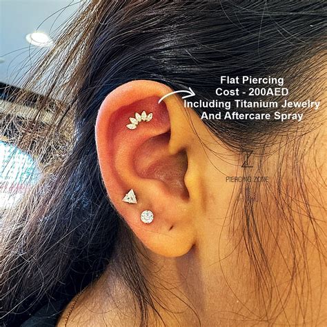 Flat Piercing Aftercare - Piercing Zone by Dr. Vikas