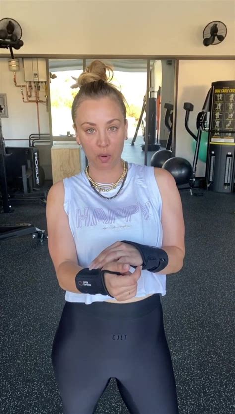 Kaley Cuoco suffering from health condition after holding daughter ...