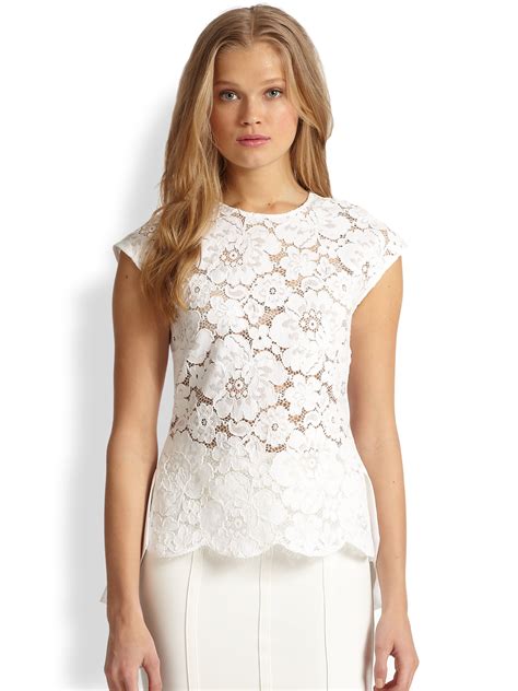 What To Wear Under White Lace Blouse at Steven Obrien blog