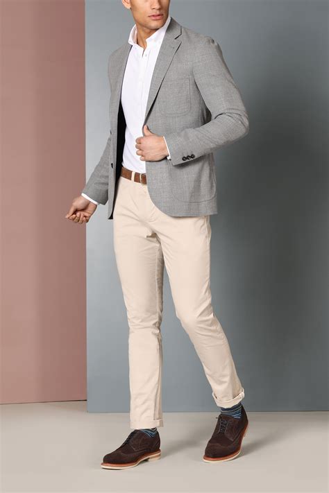 Amieiria Grey Blazer | Mens fashion blazer, Business casual men, Mens ...