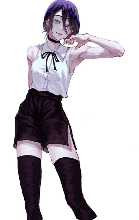 reze (chainsaw man) drawn by cat_helper | Danbooru