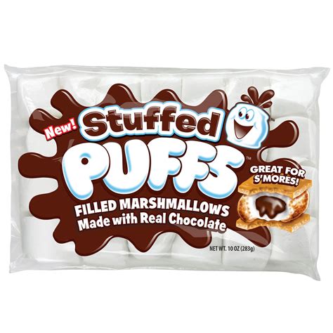 Stuffed Puffs Chocolate-Filled Marshmallows | The Green Head