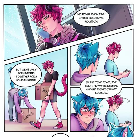 Katama | Catboy Roommates is my newest comic about about a confusing ...