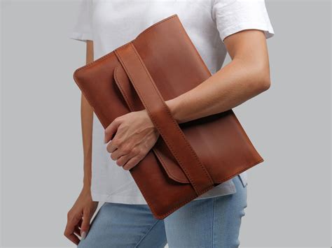 Personalized Leather Sleeve for Macbook, MacBook Air Case, 16 Inch ...