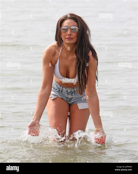 Nina Roberts, 27, from London, enjoying herself in the sunshine at ...