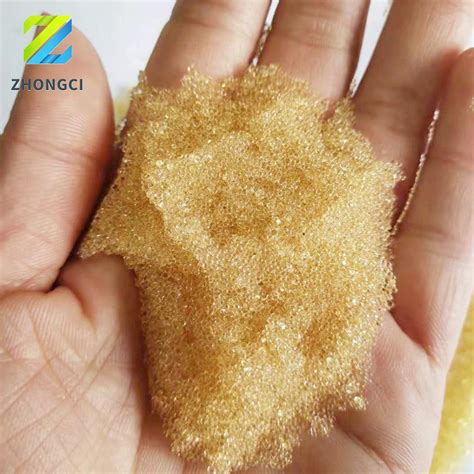 Zhongci 001*8 Water Softening Cation Exchange Resin-Ion Exchange Resin - Water Softening Cation ...