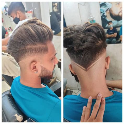 V Cut Hairstyle Pictures