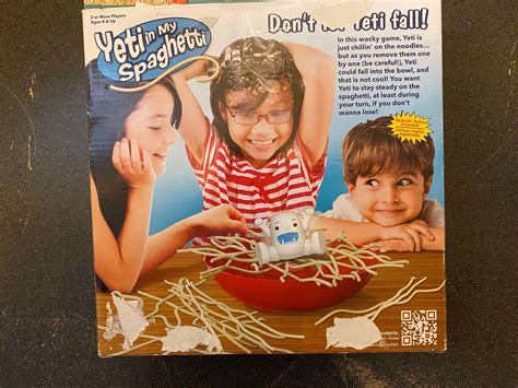 Yeti In My Spaghetti Game Instructions at Pamela Beeler blog