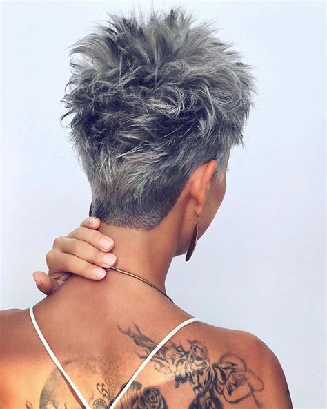 Womens Spiky Short Hairstyles - Fade Haircut Styles