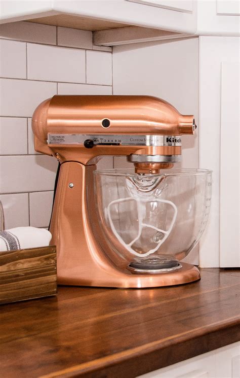 copper kitchenaid mixer