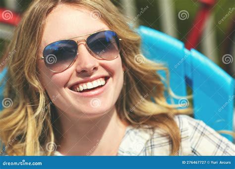 With Days so Beautiful, You Cant Help but Smile. an Attractive Young ...