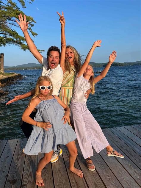 Jimmy Fallon Shares Rare Family Photo with His 2 Daughters on Summer ...
